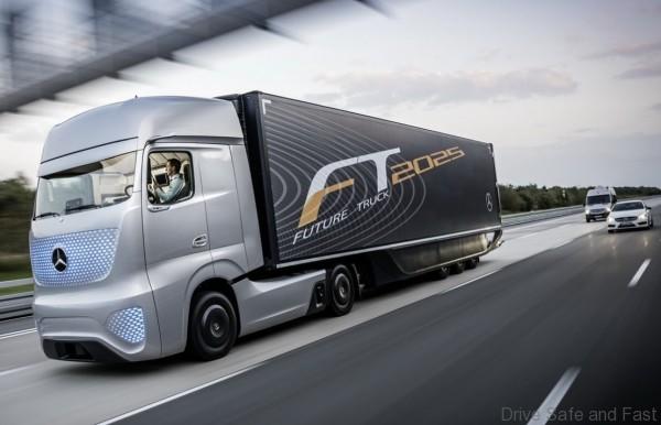 Mercedes-self driving truck