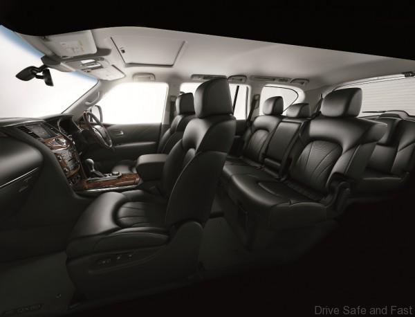 QX80 interior 2