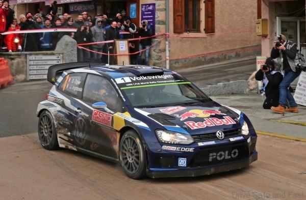 Sébastien Ogier (F), Julien Ingrassia (F) Volkswagen Polo R WRC (2015) WRC Rally Monte Carlo 2015