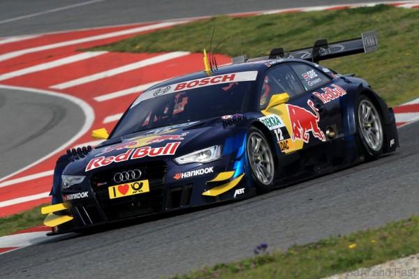 Motorsports / DTM: german touring cars championship 2013, Test Barcelona,  Jamie Green	Audi Sport Team Abt Sportsline		Audi RS 5 DTM *** Local Caption *** +++ www.hoch-zwei.net +++ copyright: HOCH ZWEI