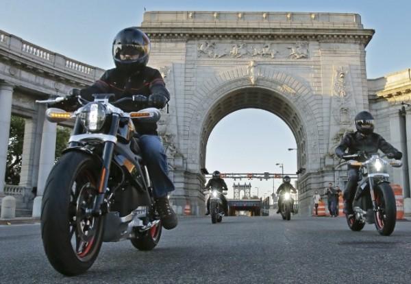 Project LiveWire - Harley-Davidson's first electric motorcycle - is touring the world in 2015 with events in eight countries on three continents to seek consumer feedback on the new motorcycle. (PRNewsFoto/Harley-Davidson, Inc.)