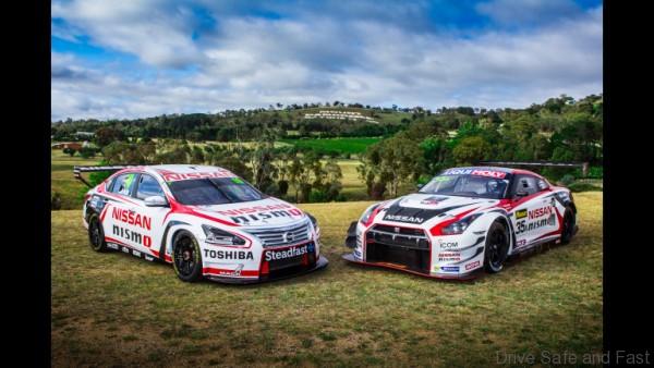 #10 Nissan Altima V8 Supercar and #35 Nissan GT-R NISMO GT3