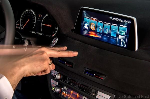 BMW 7 Series Gesture Control ConnectedDrive iDrive