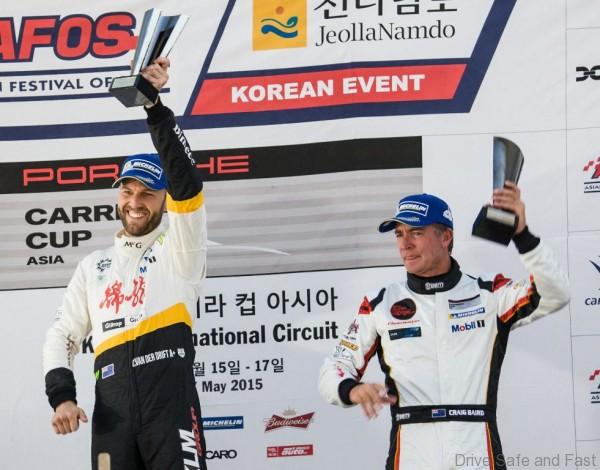 Car #68 / Kamlung Racing / Chris Van der DRIFT / NZL - Porsche Carrera Cup Asia at Korea International Circuit - South Korea