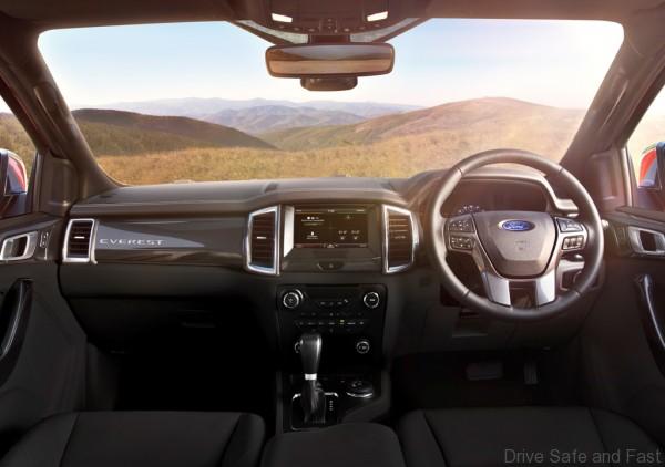 New Ford Everest-Interior 2-Basalt-RHD