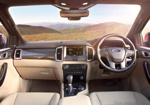 New Ford Everest-Interior 2-Flaxen-RHD