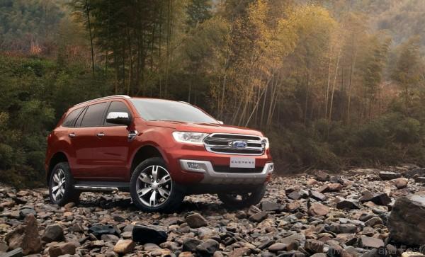 New Ford Everest-Riverbed