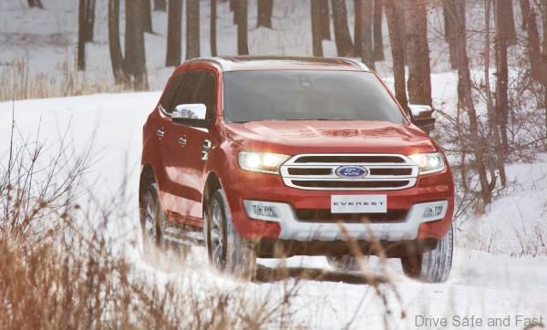 New Ford Everest-Snow