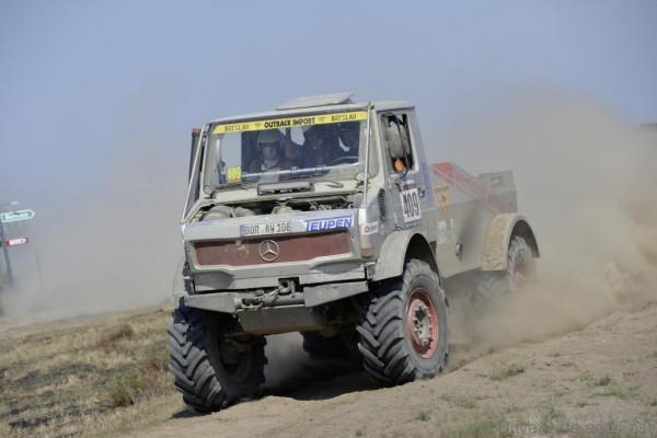 Platz 1 in der Kategorie Small Truck Extreme der Rallye Breslau Polen