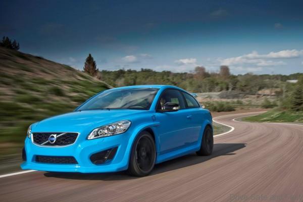 Volvo C30 Polestar concept at Volvo test track, Gothenburg, Sweden. Photograph James Lipman / jameslipman.com UK 07803 885275