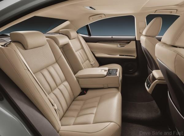 Amber Rear Legroom Space