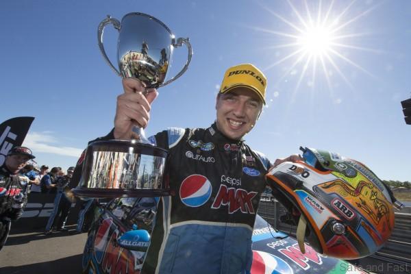 Chaz Mostert of Prodrive Racing Australia during the SKYCITY Triple Crown, Event 05 of the 2015 Australian V8 Supercar Championship Series at the Hidden Valley Raceway, Darwin, Northern Territory, June 20, 2015.