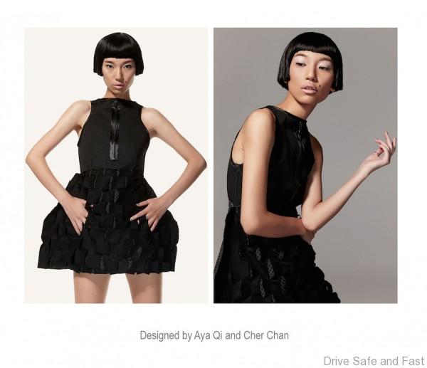 Photo 2 - Black Mini Dress - Aya Qi - Cher Chan