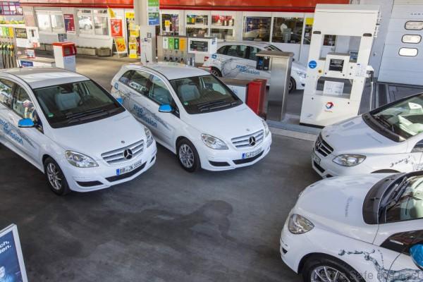 H2-Station Fellbach - Mercedes-Benz  B-Klasse F-CELL