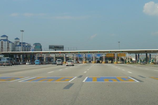 toll plaza highway cny