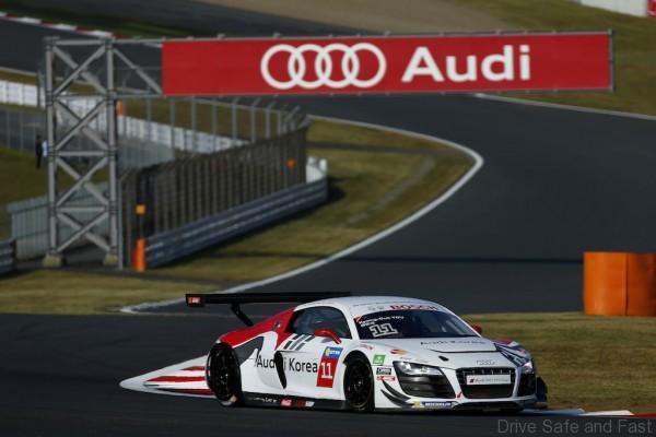 Kyong-Ouk You (KOR) Audi Korea Team at Audi R8 LMS Cup, Rd5, Fuji, Japan, 9-10 October 2015.
