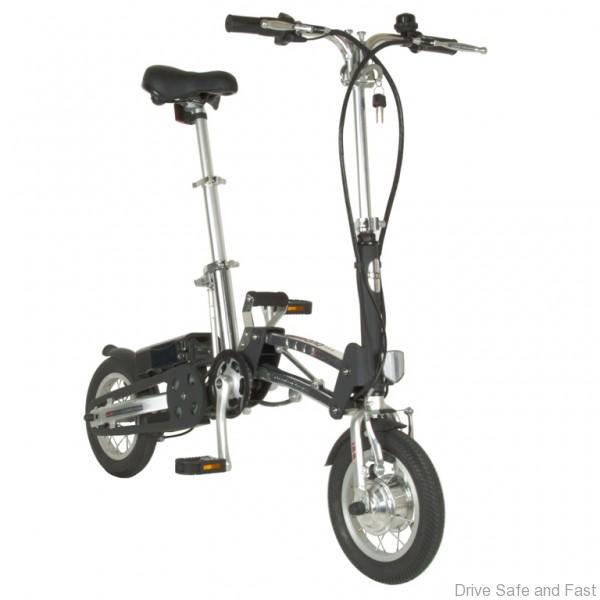 Folding electric bike