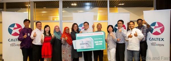 Grand Prize Winners of Caltex RON97 Promotion