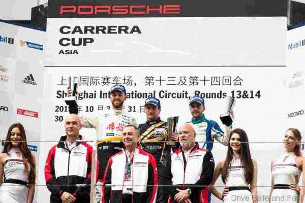 2015 Porsche Carrera Cup Asia Shanghai, China. 29th October - 30th October 2015.  Photo: Drew Gibson.