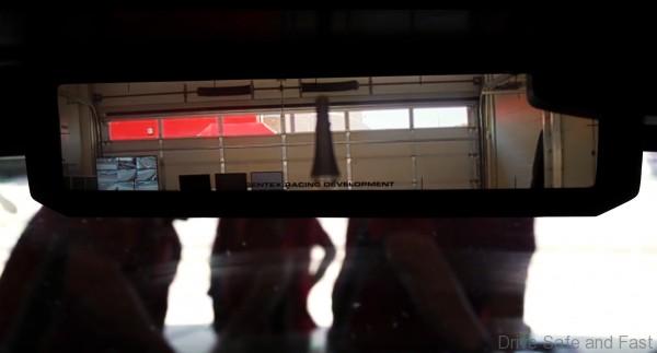 Full Display Mirror (FDMTM) on the GT-R LM NISMO consists of a custom, high-dynamic-range imager that captures video of the vehicleÕs rearward view and streams it to a unique mirror-integrated display. These same technologies were used on the GT-R LM NISMO during the 2015 24 Hours of Le Mans.