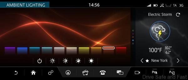 InControl Touch Pro ambient lighting
