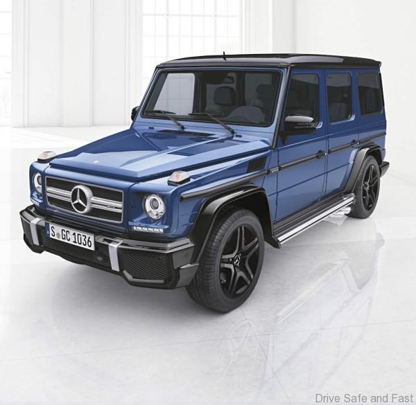 Mercedes-Benz G-Klasse, designo manufaktur, Exterieur: designo mauritiusblau metallic Mercedes-Benz G-Klasse, designo manufaktur, exterior: designo mauritiusblau metallic
