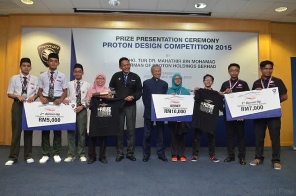 Top 3 winners - category 1