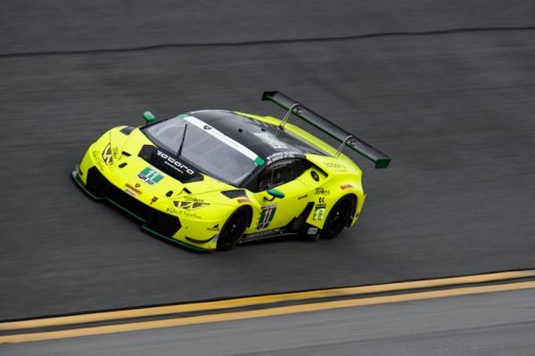 January 7-10, 2016: IMSA WeatherTech Series ROAR: #11 Townsend Bell, Bill Sweedler, Richard Antinucci, Edoardo Piscopo, O'Gara Motorsport, Lamborghini Huraca?n GT311
