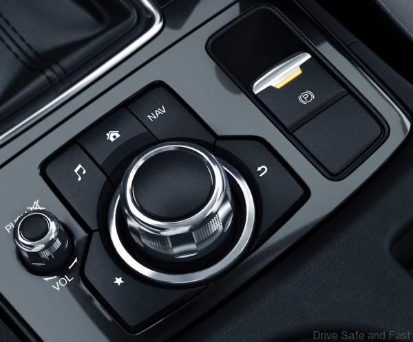 CX5 FL commander control_e parking brake