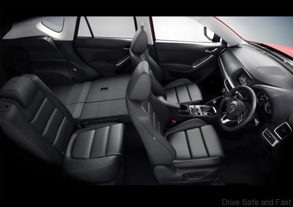 CX5 FL folding rear seats