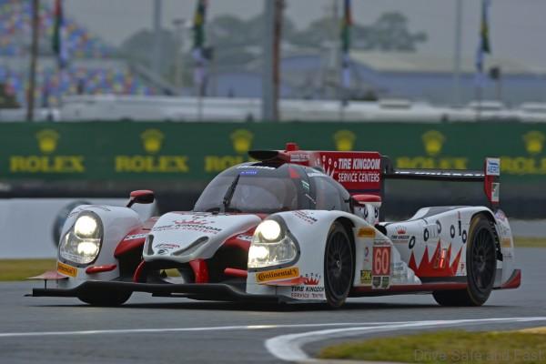 The Mike Shank Racing Ligier Honda led more than 90 laps and was a contender for victory before mechanical failure ended its run