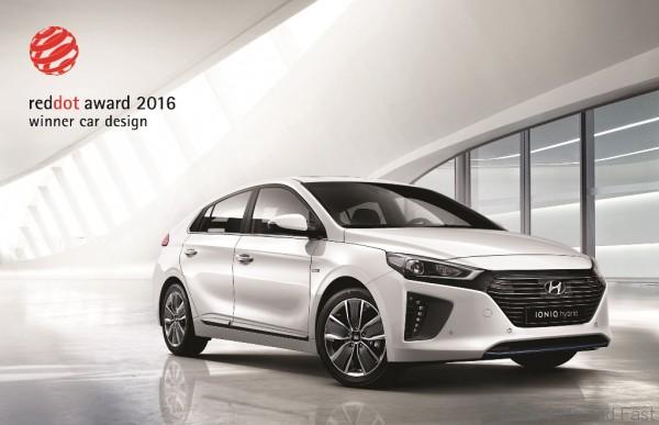 IONIQ Winner of reddot award 2016
