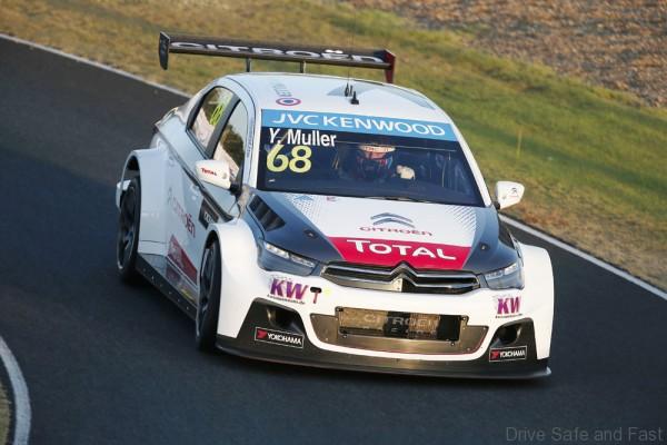 68 MULLER Yvan (fra) Citroen C Elysee team Citroen racing action during the 2015 FIA WTCC World Touring Car Championship race at Buriram from October 31h to November 1st 2015, Thailand. Photo Jean Michel Le Meur / DPPI