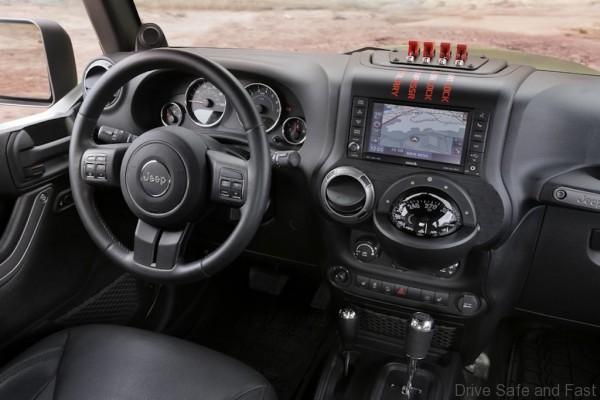 Jeep® Crew Chief 715 Concept Interior