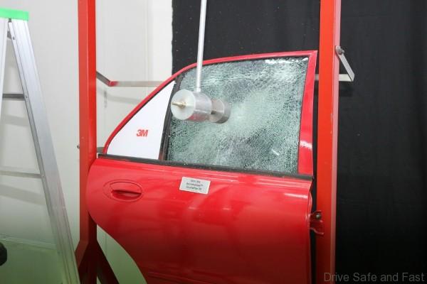 5. Impact Resistance Demo - With 3M Scotchshield Crystalline Security AutoFilm