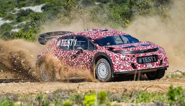 Citroen 2017 WRC car 2