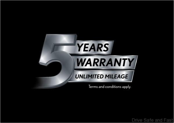 Lexus 5YEARS Warranty Logo