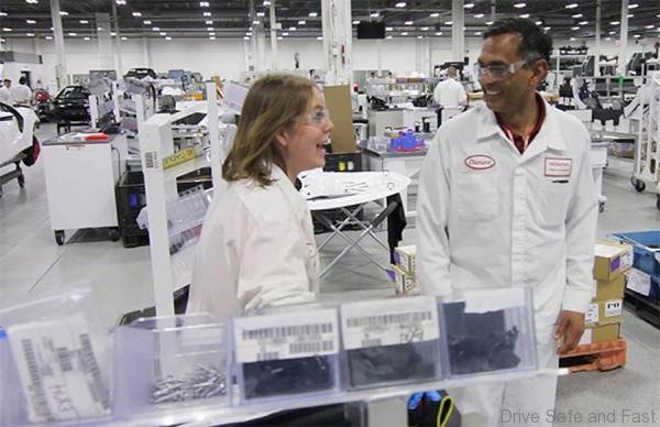 Clement D'Souza (right) talking to a PMC associate