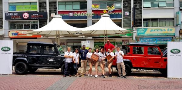 The Land Rover Defender Rover Team
