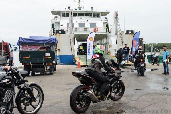 #Advance2Langkawi riders boarding ferry to Langkawi