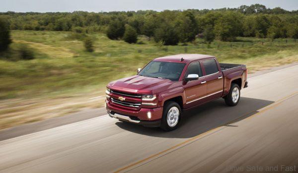 2016 Chevrolet Silverado 1500 LTZ Z71 in motion