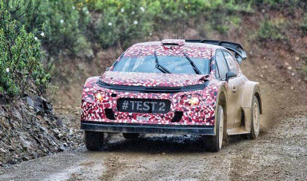 Citroen 2017 WRC car test 3