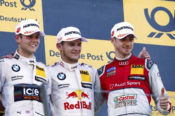 #11 Marco Wittmann, BMW M4 DTM, #31 Tom Blomqvist, BMW M4 DTM, #48 Edoardo Mortara, Audi RS5 DTM