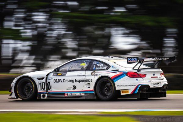 2016 Australian GT Championship Round 4. Phillip Island Grand Prix Circuit, Phillip Island, Victoria, Australia. Friday 27th May to Sunday 29th May 2016.  Steven Richards, Max Twigg driver's of the #100 BMW Team SRM BMW M6 GT3. World Copyright: BMW  Ref: Digital Image 280516_AUSGTR4_PHILLIPISLAND_DKIMG_1428.NEF