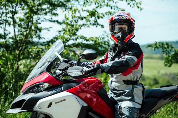 Stoner on Multistrada 1200 Enduro 2