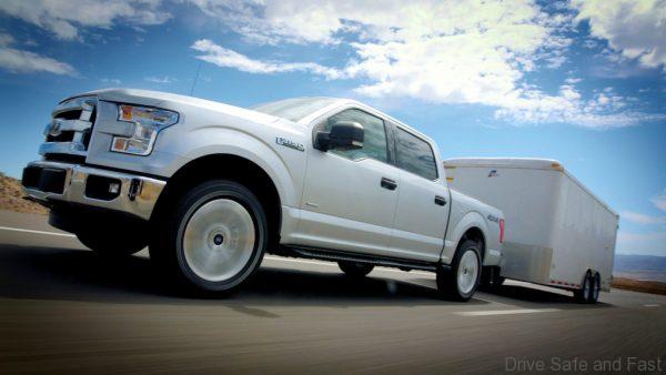 The 2015 Ford F-150 towed a loaded trailer in over 100-degree heat up a 13 percent grade to the Davis Dam in Arizona.