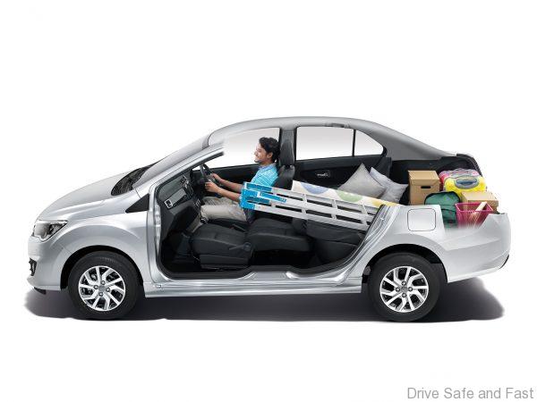 Front Passenger & Rear Full-flat Mode