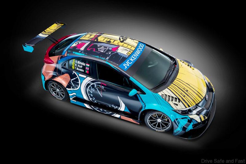 Honda Art Car Jean Graton Art Strip Michel Vaillant À Fond