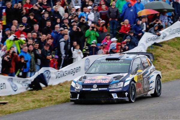 Andreas Mikkelsen (NOR), Anders Jæger (NOR) Volkswagen Polo R WRC (2016) WRC Rally Germany 2016