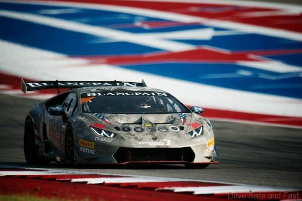 September 14, 2016: Lamborghini Super Trofeo at Circuit of the Americas. #1 Shinya Michimi, Prestige Performance, Lamborghini Paramus (Pro)